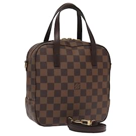 Louis Vuitton-LOUIS VUITTON Damier Ebene Spontini Hand Bag SP Order N48021 LV Auth 94180A-Other