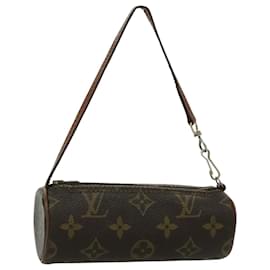 Louis Vuitton-LOUIS VUITTON Monogram Papillon Pouch LV Auth bs19177-Monogram