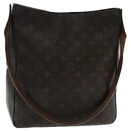 Louis Vuitton-LOUIS VUITTON Monogram Looping GM Shoulder Bag M51145 LV Auth 94798-Monogram