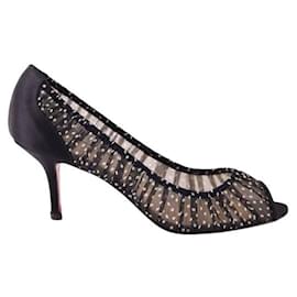 Christian Louboutin-Black heels-Black