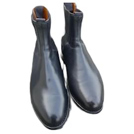 Paraboot-black paraboot elastic boots size 45-Black