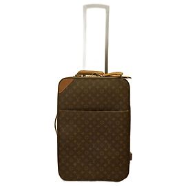 Trolley monogram Louis Vuitton Marron