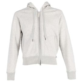 Sudadera con cremallera frontal Tom Ford en algodón gris Gris