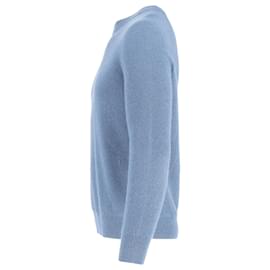 Theory-Theory Crewneck Sweater in Light Blue Wool-Blue,Light blue