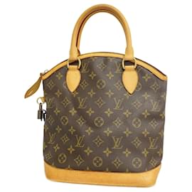 Louis Vuitton-Louis Vuitton Monogram Lockit Handbag-Brown