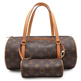 Louis Vuitton-Louis Vuitton Monogram Papillon 30 Handbag-Brown