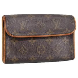 Louis Vuitton-LOUIS VUITTON Monogram Pochette Florentine Waist bag M51855 LV Auth ar12736-Monogram
