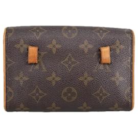 Louis Vuitton-LOUIS VUITTON Monogram Pochette Florentine Waist bag M51855 LV Auth ar12736-Monogram