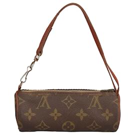 Louis Vuitton-LOUIS VUITTON Monogram Papillon Pouch LV Auth 98756-Monogram