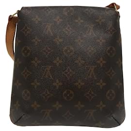 Louis Vuitton-LOUIS VUITTON Monogram Musette Salsa Short Shoulder Bag M51258 LV Auth 98641-Monogram