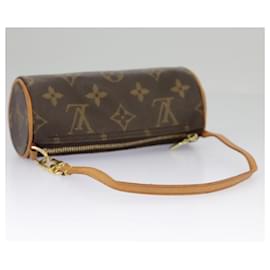 Louis Vuitton-LOUIS VUITTON Monogram Papillon Pouch LV Auth 96907-Monogram