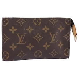 Louis Vuitton-LOUIS VUITTON Monogram Bucket PM Accessory Pouch LV Auth th5367-Monogram