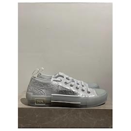 Dior-DIOR Trainers T.EU 42 Cloth-White