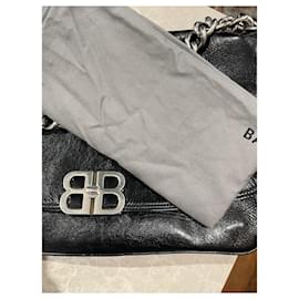 Balenciaga-BALENCIAGA Handbags T.  Leather-Black