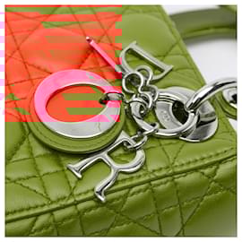 Dior-DIOR Handbags Leather-Red