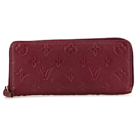 Louis Vuitton-LOUIS VUITTON Purses, wallets & cases T.  Leather-Purple