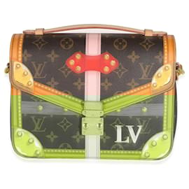 Louis Vuitton-Louis Vuitton Monogram Canvas Summer Trunks Pochette Metis-Brown,Multiple colors