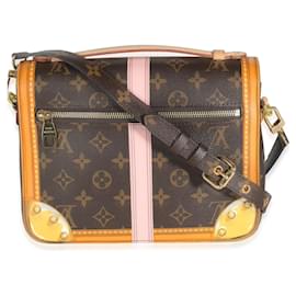Louis Vuitton-Louis Vuitton Monogram Canvas Summer Trunks Pochette Metis-Brown,Multiple colors