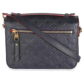 Louis Vuitton-Louis Vuitton Marine Rouge Empreinte Pochette Metis-Blue