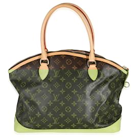 Louis Vuitton-Louis Vuitton Monogram Canvas Lockit Horizontal-Brown