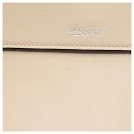 Versace-Bolsa de ombro modular Cargo da Versace-Bege