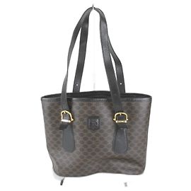 Céline Black PVC Handbag Black