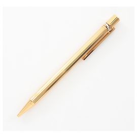 Stylo à bille Cartier Trinity en or Doré