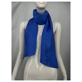 Hermès-Hermès Damask Lavalliere-Blue