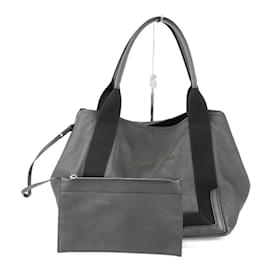 Balenciaga-Balenciaga Navy Cabas Handbag-Black