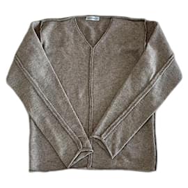 Issey Miyake-100% wool beige taupe marled T. S Issey Miyake Men-Beige