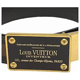 Louis Vuitton-Ceinture Damier Louis Vuitton M9677-Marron