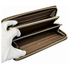 Louis Vuitton-Louis Vuitton Damier Zippy Wallet-Brown
