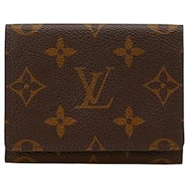 Louis Vuitton-Louis Vuitton Monogram Card Case M62920-Brown