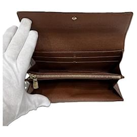 Louis Vuitton-Louis Vuitton Monogram Sarah Wallet-Brown