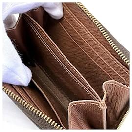 Louis Vuitton-Louis Vuitton Monogram Zippy Coin Purse-Brown