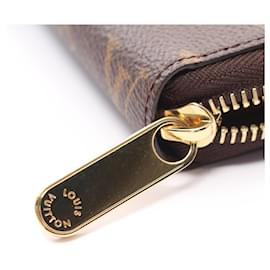 Louis Vuitton-Louis Vuitton Monogram Zippy Wallet M42616-Brown
