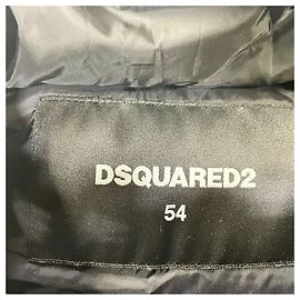 Dsquared2 Puffer Gilet in Black Nylon Black