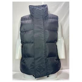 Dsquared2-Dsquared2 Puffer Gilet in Black Nylon-Black