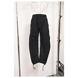 Bottega Veneta-Bottega Veneta Cargo Pants in Black Nylon-Black