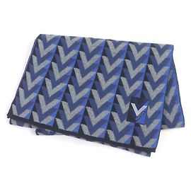 Louis Vuitton Echarpe V Obsession Scarf M70301 Blue