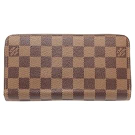 Louis Vuitton-Louis Vuitton Damier Canvas Zippy Wallet-Brown