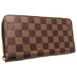 Louis Vuitton-Louis Vuitton Damier Canvas Zippy Wallet-Brown