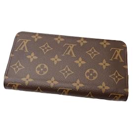 Louis Vuitton-Louis Vuitton Monogram Zippy Wallet M42616-Brown
