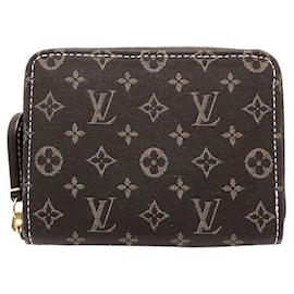 Louis Vuitton-Louis Vuitton Coin Case Zippy Coin Purse-Blue