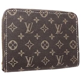 Louis Vuitton-Louis Vuitton Coin Case Zippy Coin Purse-Blue