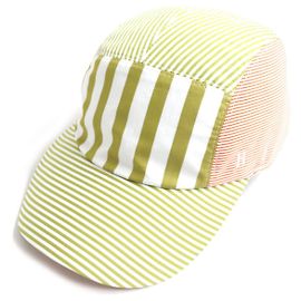 Hermès Gorra Newsboy de algodón Hermes Khaki 59 Gris