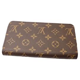 Louis Vuitton-Louis Vuitton Monogram Zippy Wallet M42616-Brown
