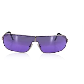 Fendi-Gold Metal Wrap One Pece Lend Sunglasses Mod. SL 7222-Golden