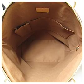 Louis Vuitton-Louis Vuitton Lockit Handbag Monogram Brown-Brown