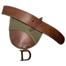 Dior Gürtel Braun Khaki